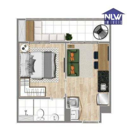 Apartamento com 1 Quarto à Venda, 29 m² em Butantã - São Paulo