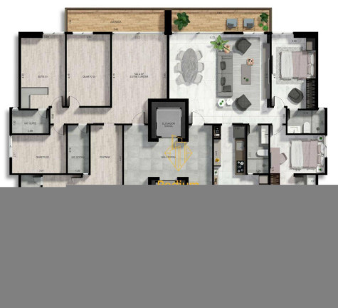 Imagem Apartamento com 3 Quartos à Venda, 83 m² em Manaíra - João Pessoa
