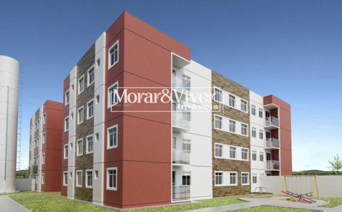 Imagem Apartamento com 2 Quartos à Venda, 44 m² em Cidade Jardim - São José Dos Pinhais