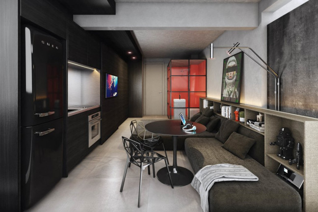 Imagem Studio com 1 Quarto à Venda, 17 m² em Perdizes - São Paulo Imagem Studio com 1 Quarto à Venda, 17 m² em Perdizes - São Paulo