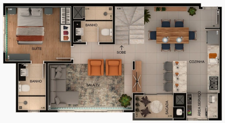 Imagem Apartamento com 3 Quartos à Venda, 120 m² em Novo Mundo - Curitiba