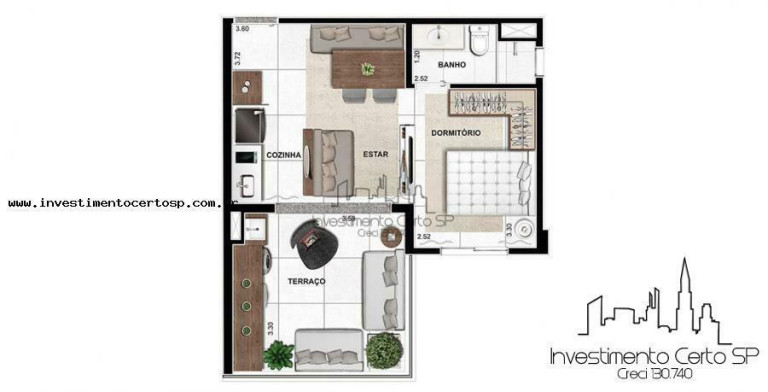 Imagem Apartamento com 1 Quarto à Venda, 32 m² em Pinheiros - São Paulo Imagem Apartamento com 1 Quarto à Venda, 32 m² em Pinheiros - São Paulo