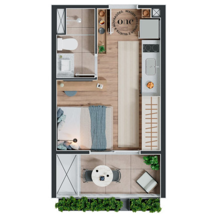 Imóvel com 1 Quarto à Venda, 26 m² em Consolação - São Paulo