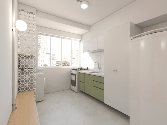 Imagem Apartamento com 1 Quarto para Alugar, 32 m² em Pinheiros - São Paulo