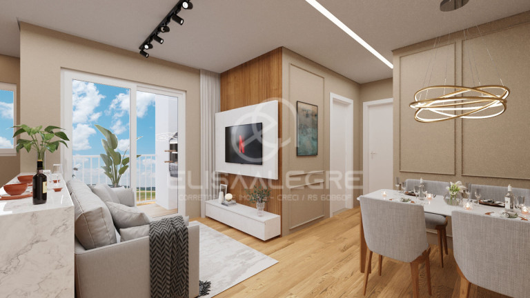 Apartamento com 2 Quartos à Venda, 50 m² em Feitoria - São Leopoldo