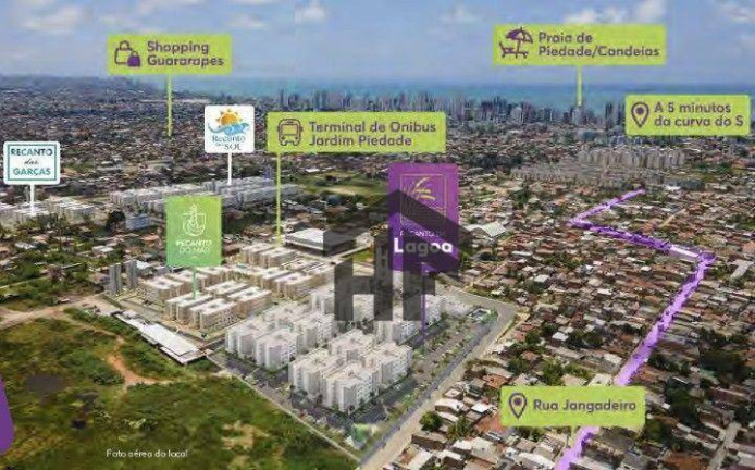 Imagem Apartamento com 2 Quartos à Venda, 43 m² em Candeias - Jaboatão Dos Guararapes