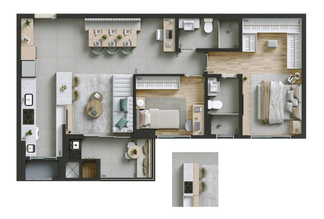 Imagem Apartamento com 2 Quartos à Venda, 82 m² em Vila Izabel - Curitiba Imagem Apartamento com 2 Quartos à Venda, 82 m² em Vila Izabel - Curitiba