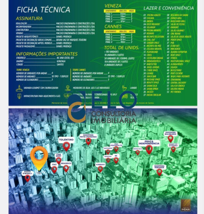 Imagem Apartamento com 3 Quartos à Venda, 101 m² em Gonzaga - Santos Imagem Apartamento com 3 Quartos à Venda, 101 m² em Gonzaga - Santos