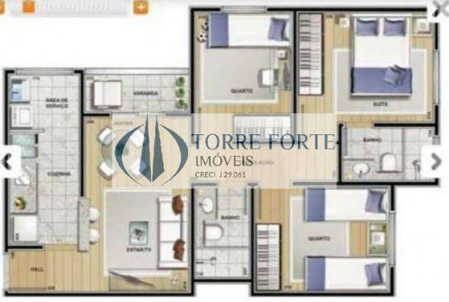 Imagem Apartamento com 3 Quartos à Venda, 60 m² em Taboão - São Bernardo Do Campo Imagem Apartamento com 3 Quartos à Venda, 60 m² em Taboão - São Bernardo Do Campo