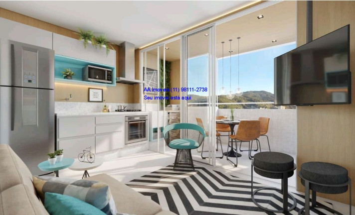 Imagem Apartamento com 2 Quartos à Venda, 36 m² em Vila Sul Americana - Carapicuíba
