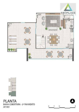 Imagem Cobertura com 3 Quartos à Venda, 155 m² em São Pedro - Juiz De Fora Imagem Cobertura com 3 Quartos à Venda, 155 m² em São Pedro - Juiz De Fora
