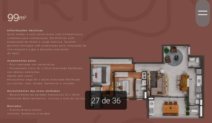 Imagem Apartamento com 3 Quartos à Venda, 99 m² em Jardim Paulistano - Sorocaba Imagem Apartamento com 3 Quartos à Venda, 99 m² em Jardim Paulistano - Sorocaba