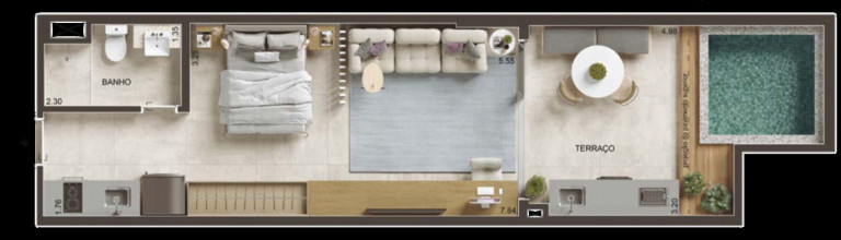 Imagem Imóvel com 1 Quarto à Venda, 45 m² em Copacabana - Rio De Janeiro Imagem Imóvel com 1 Quarto à Venda, 45 m² em Copacabana - Rio De Janeiro