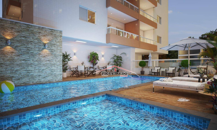 Imagem Apartamento com 2 Quartos à Venda, 57 m² em Guilhermina - Praia Grande