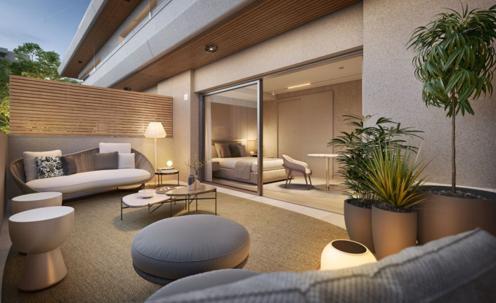 Imagem Studio com 1 Quarto à Venda, 36 m² em Higienópolis - São Paulo Imagem Studio com 1 Quarto à Venda, 36 m² em Higienópolis - São Paulo
