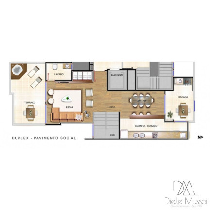 Imagem Apartamento com 3 Quartos à Venda, 173 m²