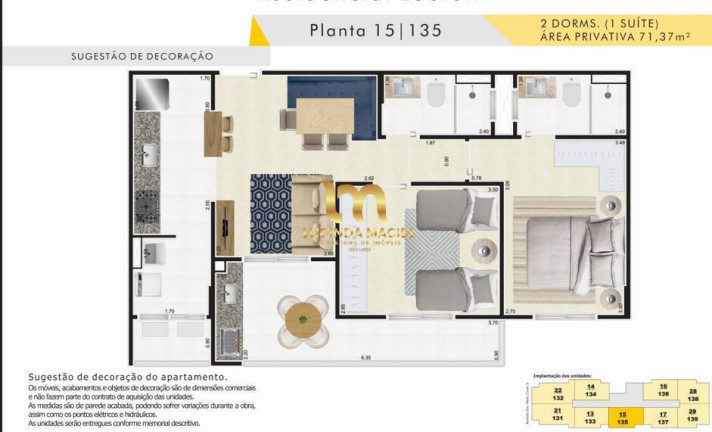 Imagem Apartamento com 2 Quartos à Venda, 71 m² em Jardim Caiahu - Mongaguá