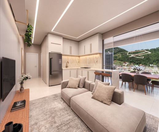 Imagem Apartamento com 2 Quartos à Venda, 70 m² em Tabuleiro Dos Oliveiras - Itapema