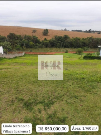 Terreno à Venda, 1.760 m² em Rio Verde - Araçoiaba Da Serra