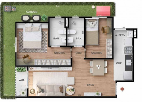 Imagem Imóvel com 1 Quarto à Venda, 27 m² em Irajá - Rio De Janeiro