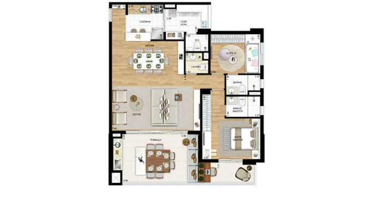 Imagem Imóvel com 2 Quartos à Venda, 118 m² em Chácara Inglesa - São Paulo
