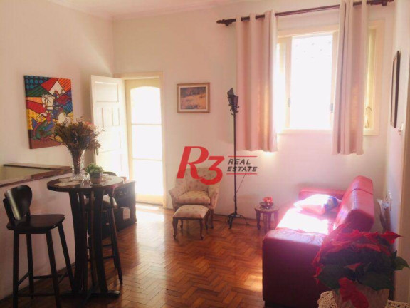 Apartamento com 2 Quartos à Venda, 74 m² em Boqueirão - Santos