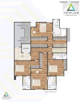 Imagem Cobertura com 4 Quartos à Venda, 245 m² em Jardim Glória - Juiz De Fora Imagem Cobertura com 4 Quartos à Venda, 245 m² em Jardim Glória - Juiz De Fora
