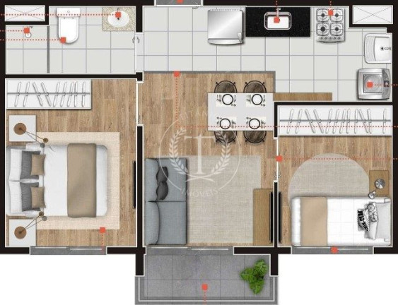 Imagem Apartamento com 2 Quartos à Venda, 34 m² em Cambuci - São Paulo Imagem Apartamento com 2 Quartos à Venda, 34 m² em Cambuci - São Paulo