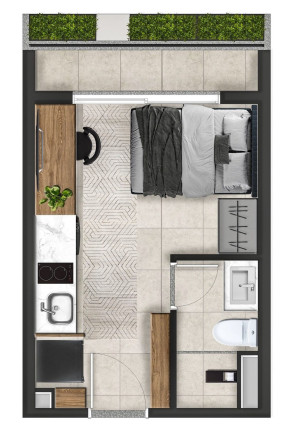 Imagem Imóvel com 1 Quarto à Venda, 33 m² em Jardim Paulista - São Paulo