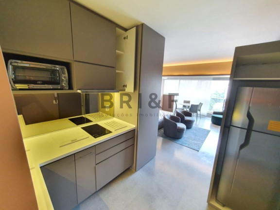 Imagem Apartamento com 1 Quarto para Alugar, 44 m² em Brooklin - São Paulo Imagem Apartamento com 1 Quarto para Alugar, 44 m² em Brooklin - São Paulo