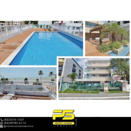 Apartamento com 1 Quarto à Venda, 57 m² em Cabo Branco - João Pessoa