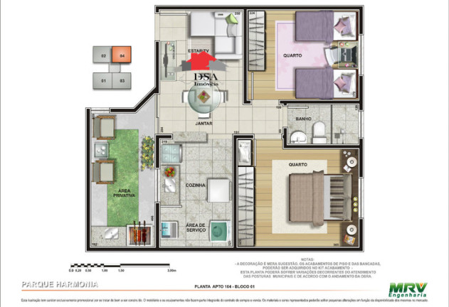 Imagem Apartamento com 2 Quartos à Venda, 56 m² em Parque São Miguel - Hortolândia Imagem Apartamento com 2 Quartos à Venda, 56 m² em Parque São Miguel - Hortolândia