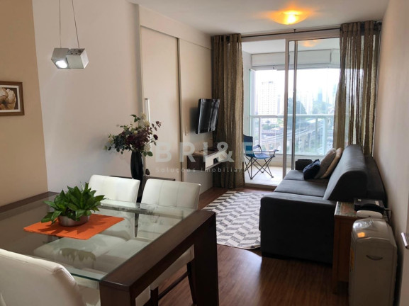 Apartamento com 1 Quarto para Alugar, 49 m² em Campo Belo - São Paulo