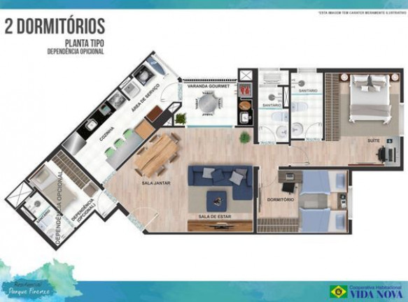 Imagem Apartamento com 2 Quartos à Venda, 83 m² em Parque Esplanada - Embu Das Artes Imagem Apartamento com 2 Quartos à Venda, 83 m² em Parque Esplanada - Embu Das Artes