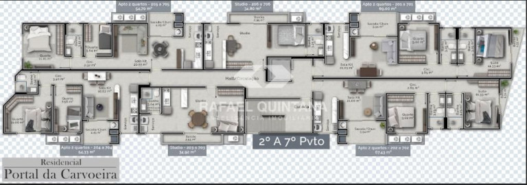 Imagem Apartamento com 2 Quartos à Venda, 34 m² em Carvoeira - Florianópolis