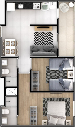 Imagem Imóvel com 3 Quartos à Venda, 80 m² em Colinas De Cotia - Cotia Imagem Imóvel com 3 Quartos à Venda, 80 m² em Colinas De Cotia - Cotia