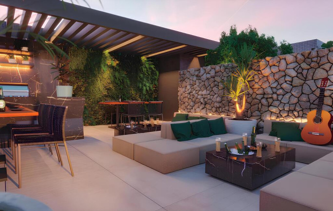Imagem Cobertura com 2 Quartos à Venda, 56 m²