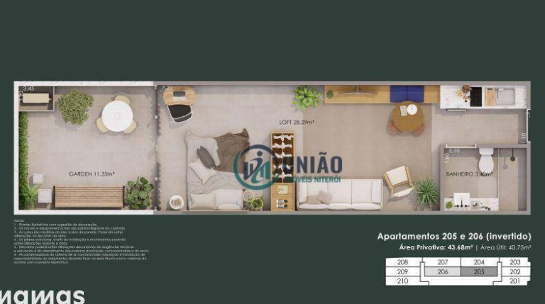 Imagem Apartamento com 1 Quarto à Venda, 35 m² em Ingá - Niterói Imagem Apartamento com 1 Quarto à Venda, 35 m² em Ingá - Niterói