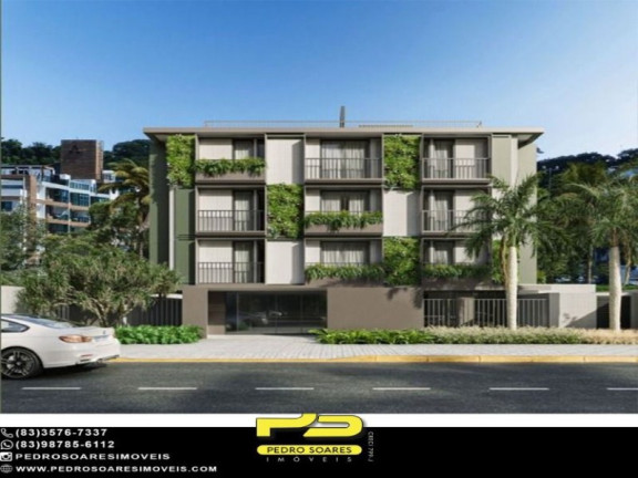 Apartamento com 1 Quarto à Venda, 31 m² em Cabo Branco - João Pessoa