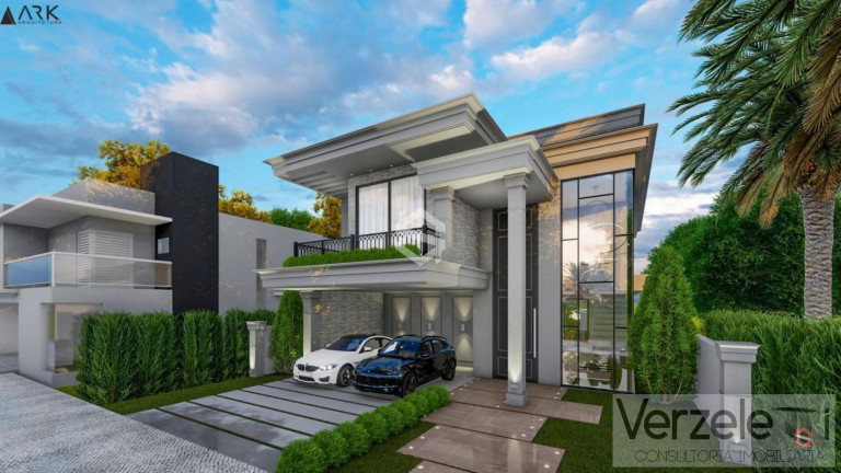 Imagem Casa com 4 Quartos à Venda, 371 m² em Jardim Dourado - Porto Belo