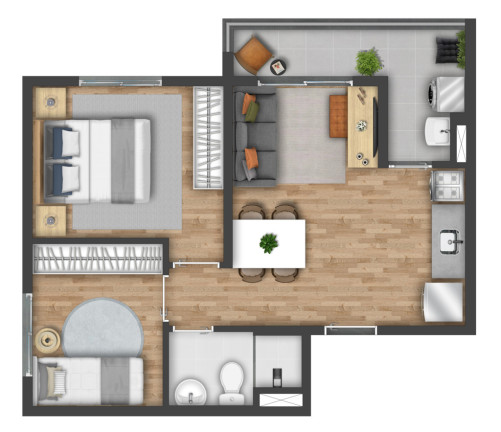 Imagem Imóvel com 2 Quartos à Venda, 36 m² em Santo Amaro - São Paulo Imagem Imóvel com 2 Quartos à Venda, 36 m² em Santo Amaro - São Paulo