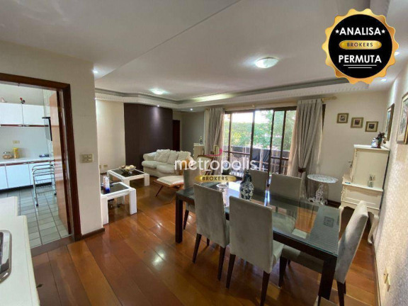 Apartamento com 3 Quartos à Venda ou Locação, 156 m² em Jardim - Santo André