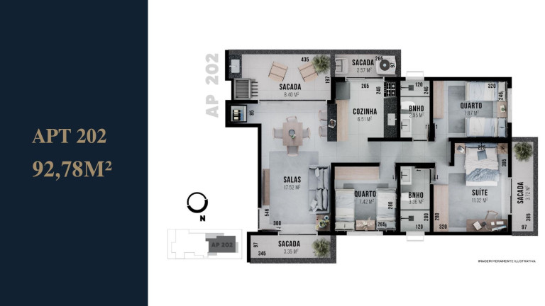 Imagem Apartamento com 3 Quartos à Venda, 117 m² em Santa Mônica - Uberlândia Imagem Apartamento com 3 Quartos à Venda, 117 m² em Santa Mônica - Uberlândia