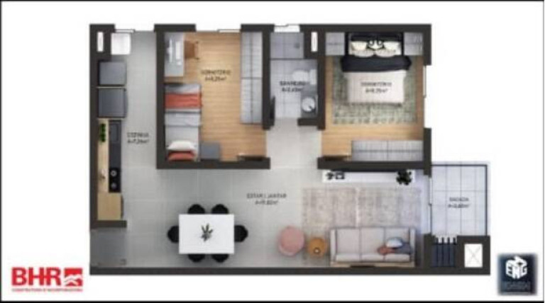 Imagem Apartamento com 2 Quartos à Venda, 71 m² em Centro - Viamão
