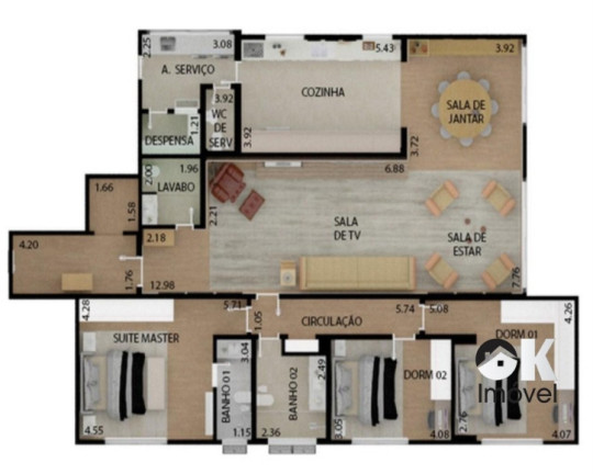 Imagem Apartamento com 3 Quartos à Venda, 188 m² em Jardim Paulista - São Paulo