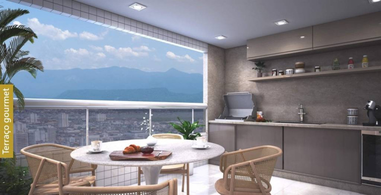 Imagem Apartamento com 2 Quartos à Venda, 74 m² em Forte - Praia Grande Imagem Apartamento com 2 Quartos à Venda, 74 m² em Forte - Praia Grande