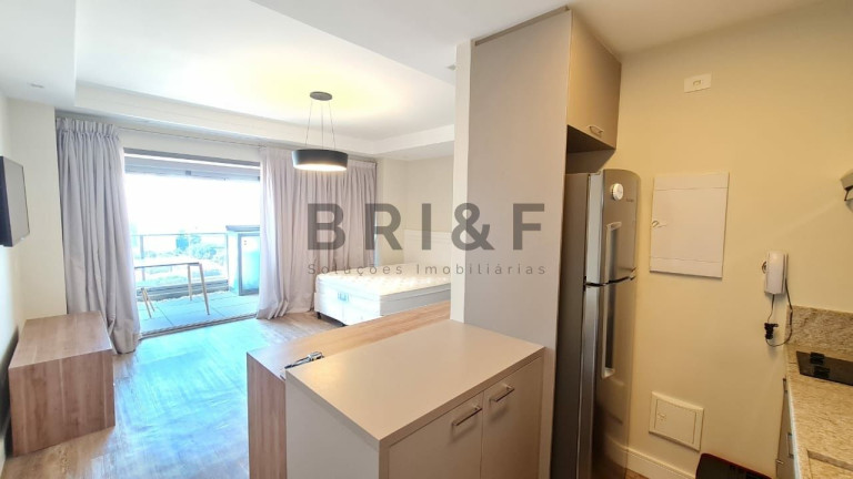 Imagem Apartamento com 1 Quarto para Alugar, 41 m² em Brooklin - São Paulo Imagem Apartamento com 1 Quarto para Alugar, 41 m² em Brooklin - São Paulo