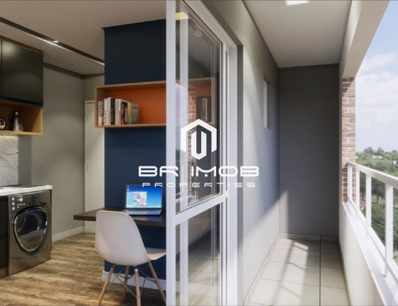 Imóvel com 1 Quarto à Venda, 24 m² em Brooklin Paulista - São Paulo