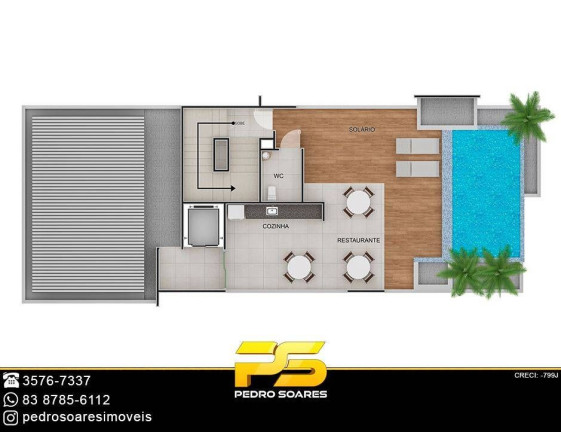 Imagem Apartamento com 1 Quarto à Venda, 55 m² em Bessa - João Pessoa Imagem Apartamento com 1 Quarto à Venda, 55 m² em Bessa - João Pessoa