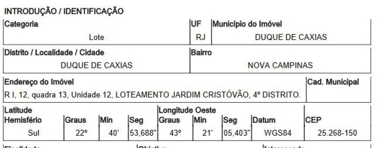 Imagem Terreno à Venda, 668 m² em Nova Campinas - Duque De Caxias Imagem Terreno à Venda, 668 m² em Nova Campinas - Duque De Caxias